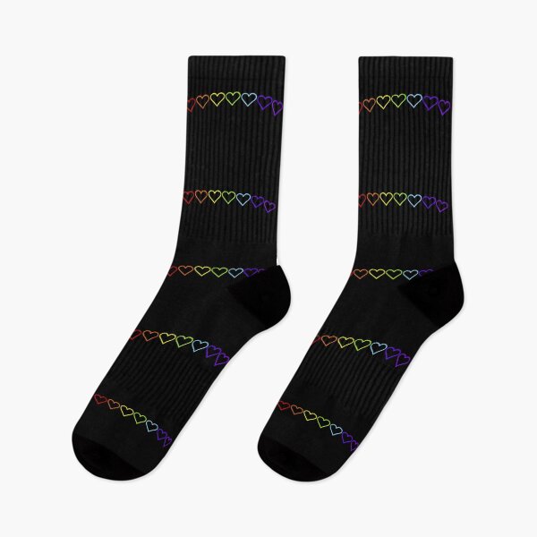 Item preview, Proud rainbow hearts designed and sold by shackledlettuce.