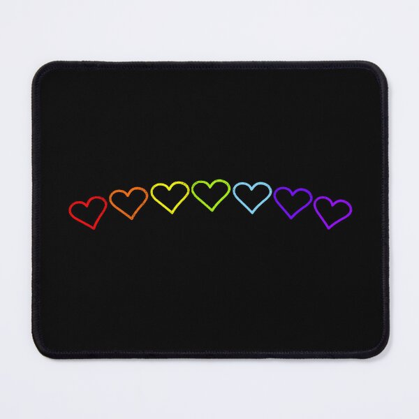 Item preview, Proud rainbow hearts designed and sold by shackledlettuce.