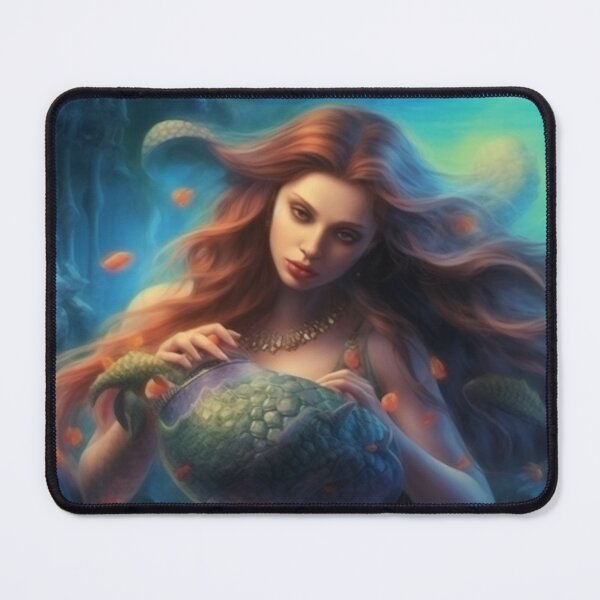 Item preview, The Pensive Beauty of the Mermaid designed and sold by Cris888.