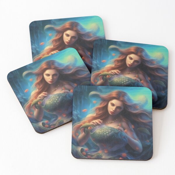 Item preview, The Pensive Beauty of the Mermaid designed and sold by Cris888.