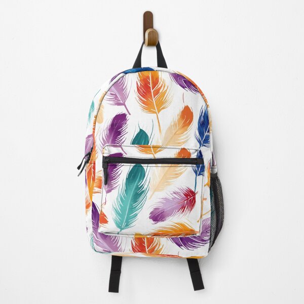 Item preview, Colourful Feather Dreams: Soft Watercolour Pattern designed and sold by SynthPrint.