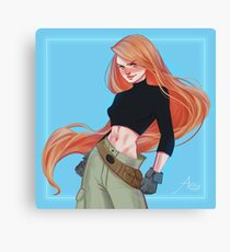 Kim Possible Canvas Print