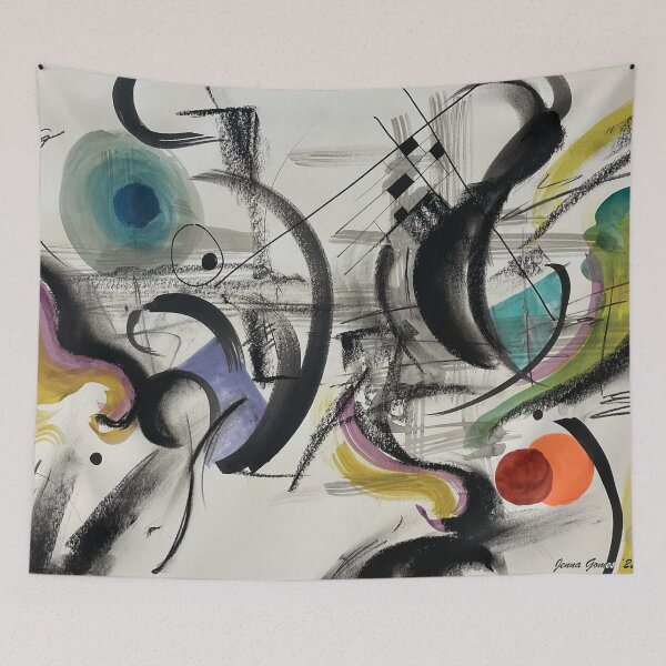 Item preview, Abstract painting designed and sold by jennagart.