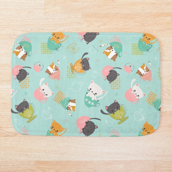Item preview, Teacups and Kittens designed and sold by Heather Rosas.