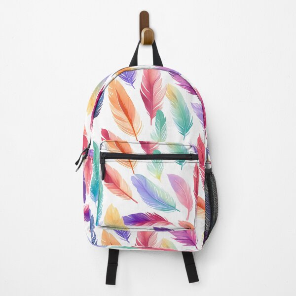 Item preview, Colourful Plume Melody: Soft Watercolour Pattern designed and sold by SynthPrint.