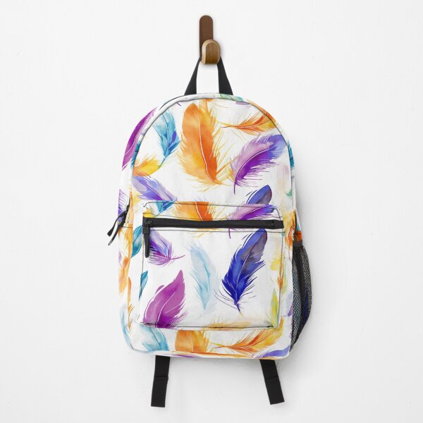 Item preview, Whimsical Feathers: Soft Watercolour Delight Pattern designed and sold by SynthPrint.
