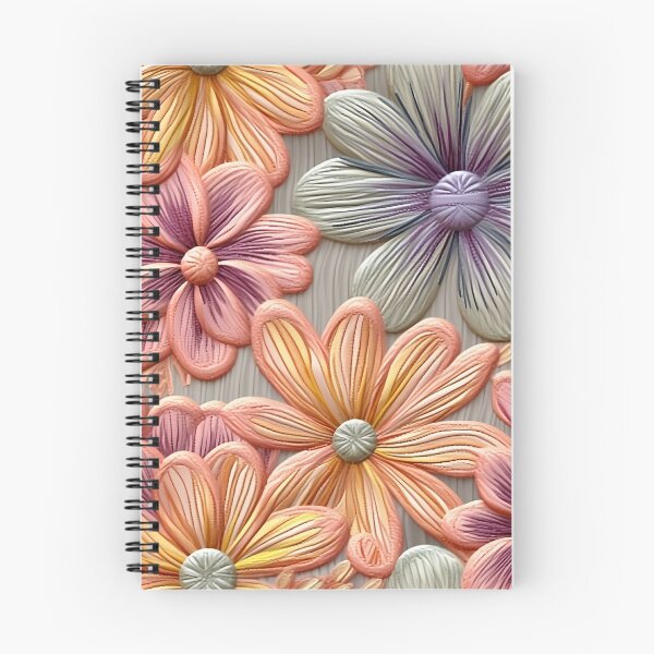 Item preview, Embroidered Flowers designed and sold by ArtfulVixen.