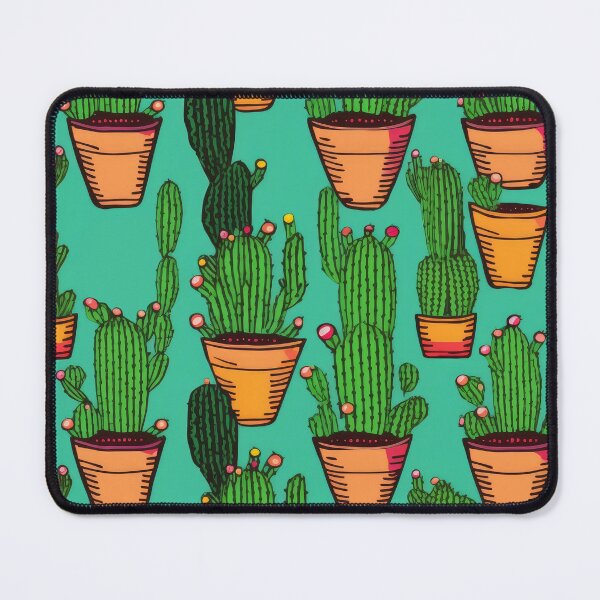 Item preview, Serenity in Spines: A Cactus Kaleidoscope designed and sold by SpicyGraphicArt.