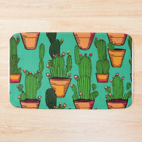 Item preview, Serenity in Spines: A Cactus Kaleidoscope designed and sold by SpicyGraphicArt.