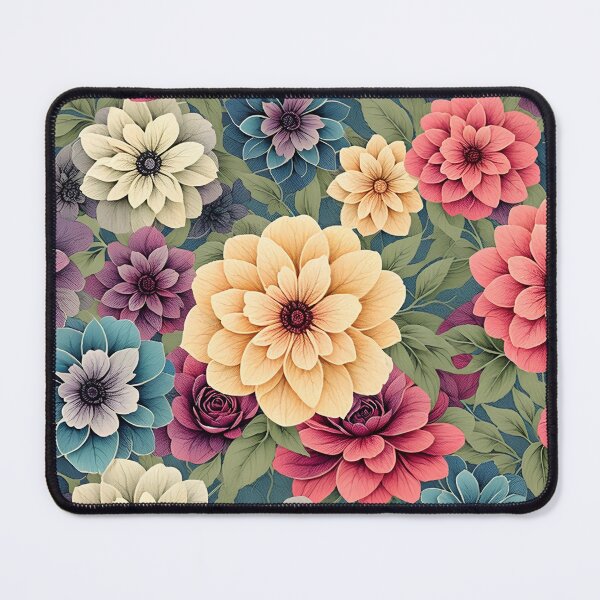 Item preview, Floral Perfection, 10 of 12 Seamless Floral Patterned Art designed and sold by Bookish Nerd.