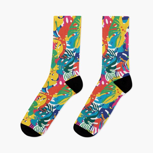 Item preview, Colorful Monsteras designed and sold by LoversCovers.