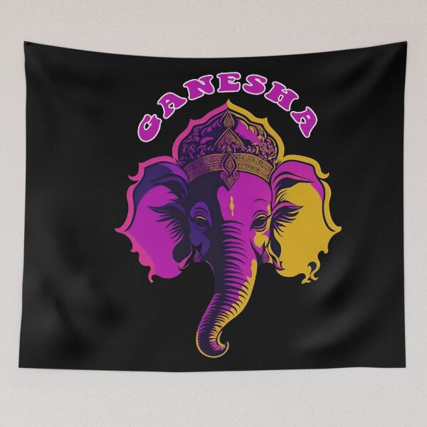 Item preview, Ganesha T-shirt designed and sold by ZenStickConcept.
