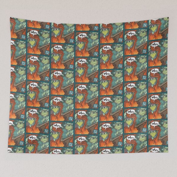 Item preview, D.C. Comics Random Moment #17 - Teal Border - Animal Mask Crooks designed and sold by MindScream461.