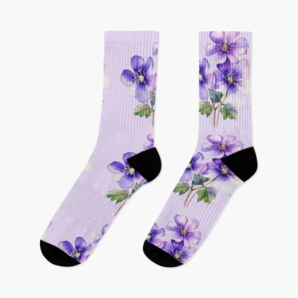 Item preview, Violet Flowers designed and sold by illustratious.