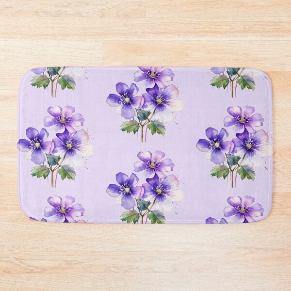 Item preview, Violet Flowers designed and sold by illustratious.
