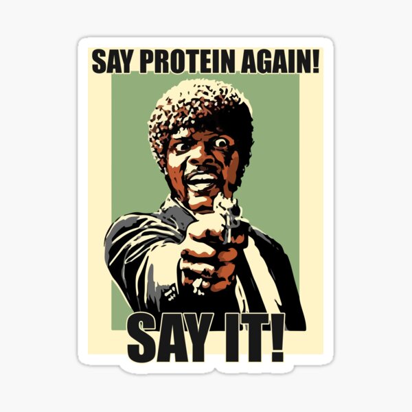 Vista previa del artículo con la obra «Funny Vegan Saying - Dígale a Protein Again», diseñado y vendido por quinoastyle.