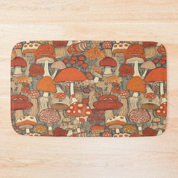 Item preview, Retro Mushrooms designed and sold by PietyandDesire.