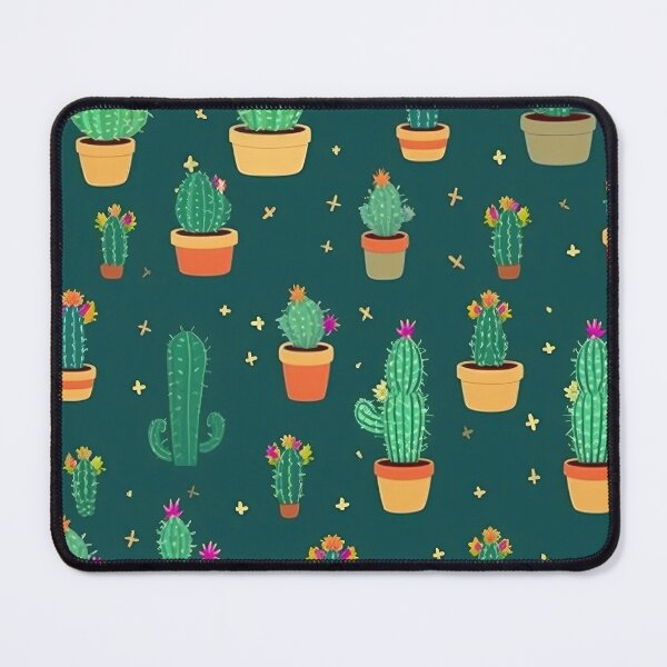 Item preview, Serenity in Spines: A Cactus Kaleidoscope designed and sold by SpicyGraphicArt.