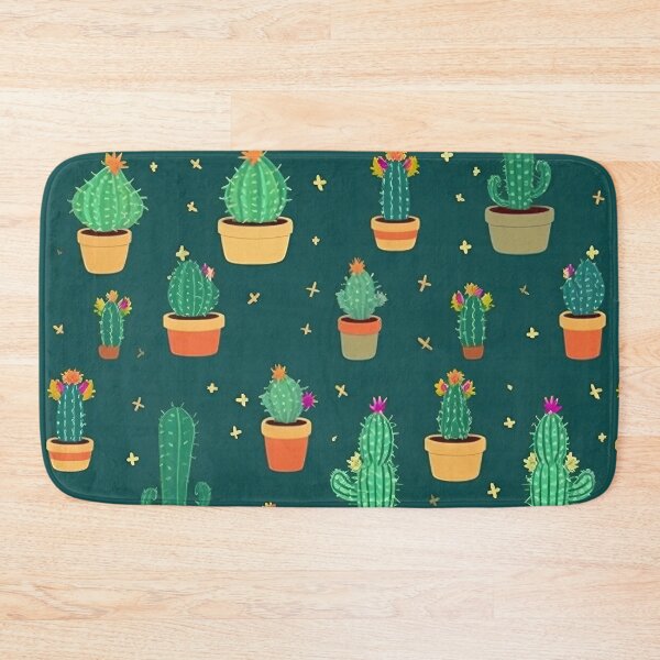 Item preview, Serenity in Spines: A Cactus Kaleidoscope designed and sold by SpicyGraphicArt.