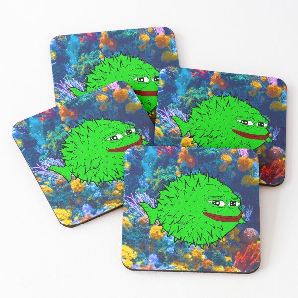 Item preview, Blowfish Pepe Puffer Fish designed and sold by Slav-Art.