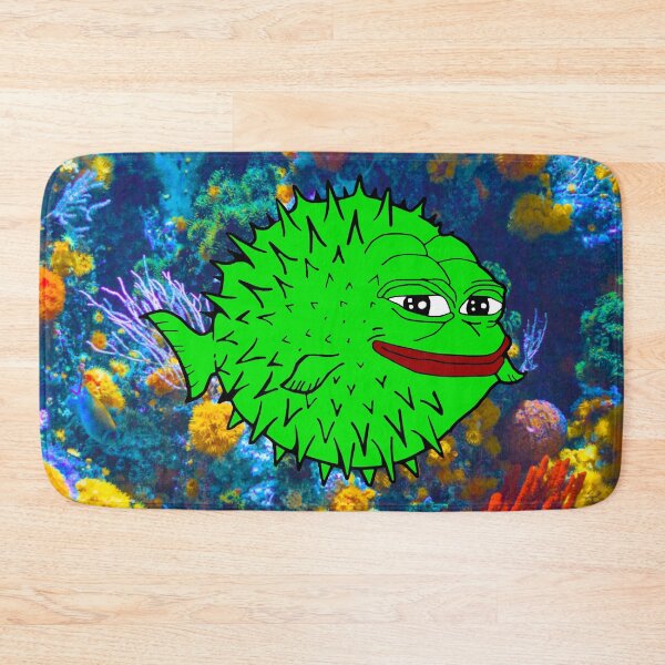 Item preview, Blowfish Pepe Puffer Fish designed and sold by Slav-Art.