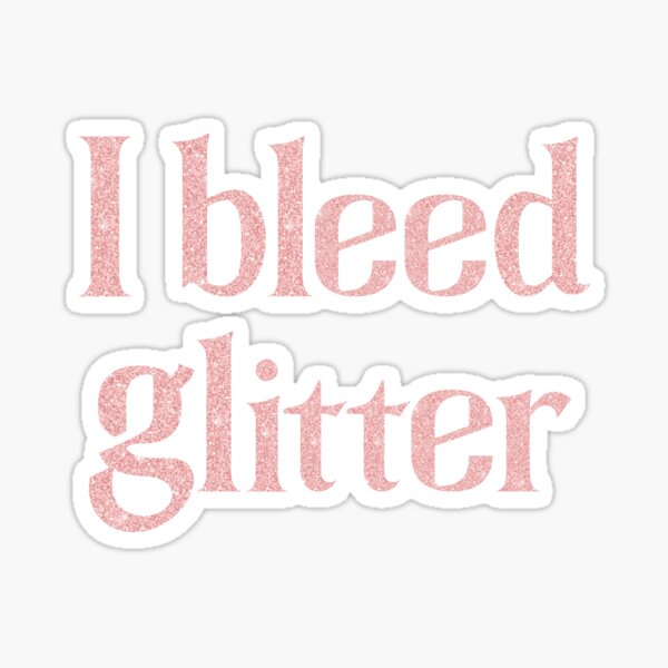 Glitter Cherries Sticker