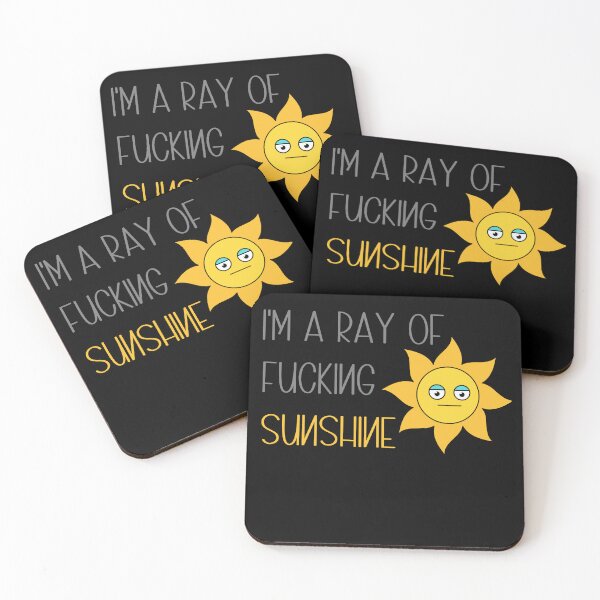 Item preview, I'm a ray of fucking sunshine designed and sold by Dominika Bednarska.