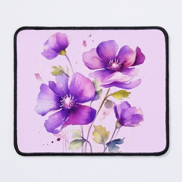 Item preview, Vibrant Violet Flowers designed and sold by illustratious.