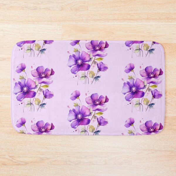 Item preview, Vibrant Violet Flowers designed and sold by illustratious.