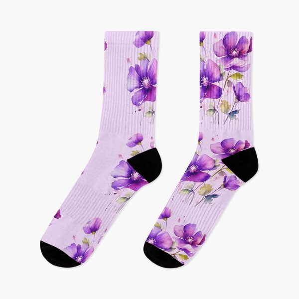Item preview, Vibrant Violet Flowers designed and sold by illustratious.