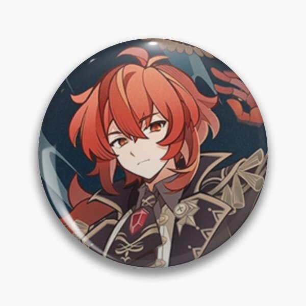 Item preview, Genshin Impact Diluc Card designed and sold by HuckleberryArts.