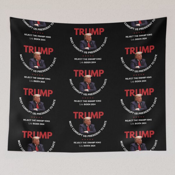 Item preview, Reject the swamp king white designed and sold by Politics-Corner.
