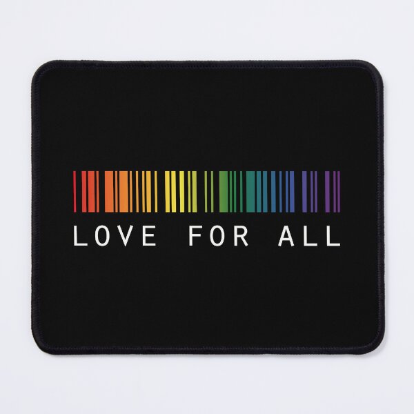 Item preview, Love for all barcode, LGBT, Pride 2023 designed and sold by cute-tees.