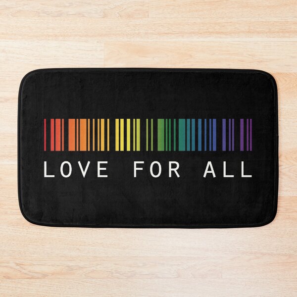 Item preview, Love for all barcode, LGBT, Pride 2023 designed and sold by cute-tees.