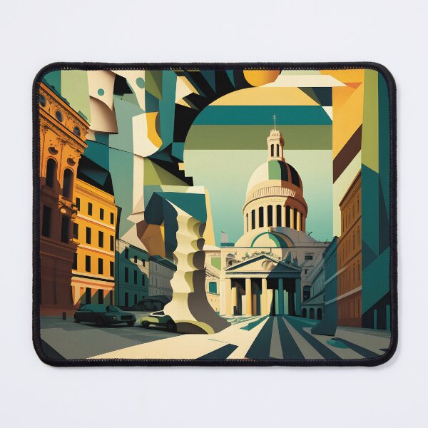 Item preview, Helsinki in cubism style 2 designed and sold by giggles-omg.