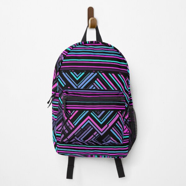 Item preview, Neon lights geometric pattern designed and sold by enipra.
