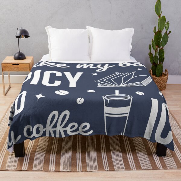Item preview, I Like My Books Spicy And My Coffee Icy designed and sold by PiaLynn.