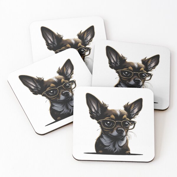 Item preview, Chihuahua glasses designed and sold by NewCoolWest.