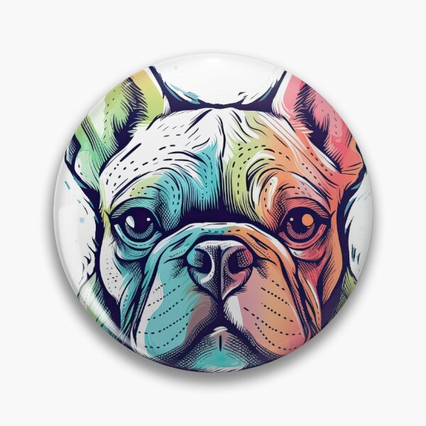 Artikelvorschau, French Bulldog Perloved K-9 Dog masterpiece: Charming masterpiece Portrait & uniqueized Illustration masterpieces for Dog Owners and Lovers entworfen und verkauft von DooodleGod.