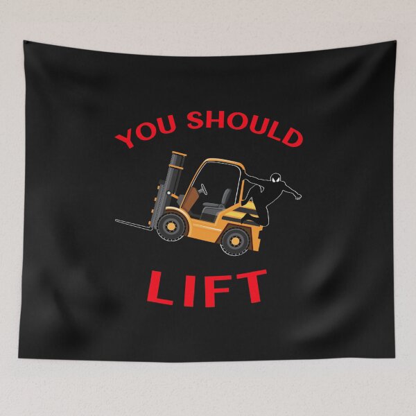 Item preview, Forklift Ninja You Should Lift GR designed and sold by TeamsterLife.