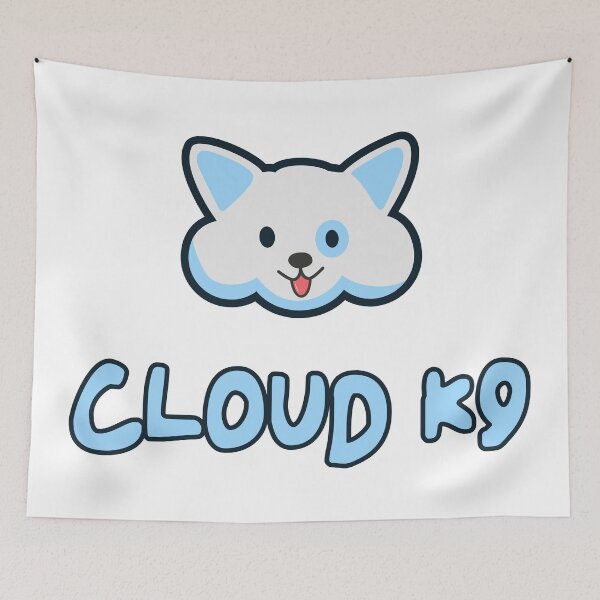 Item preview, Cloud K9 designed and sold by inksycutsy.