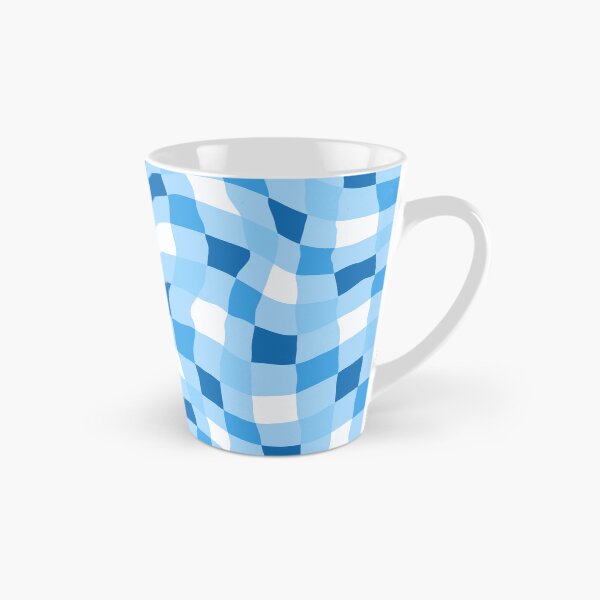 Item preview, Wavy Blue Checker Pattern designed and sold by Julie Erin Designs.