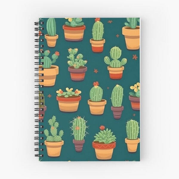 Item preview, Serenity in Spines: A Cactus Kaleidoscope designed and sold by SpicyGraphicArt.