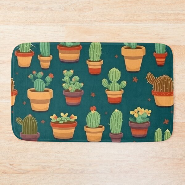 Item preview, Serenity in Spines: A Cactus Kaleidoscope designed and sold by SpicyGraphicArt.