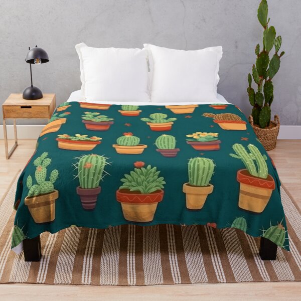 Item preview, Serenity in Spines: A Cactus Kaleidoscope designed and sold by SpicyGraphicArt.