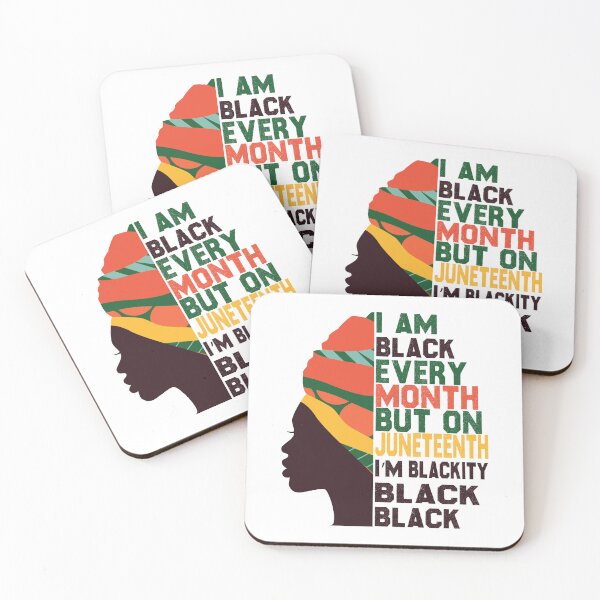 Item preview, Juneteenth Black History Month I Am Black Every Month designed and sold by jourify.