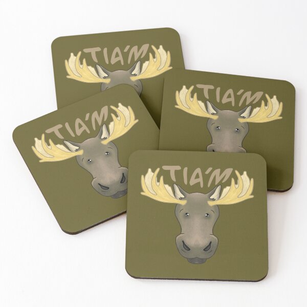 Item preview, Tia'm | Mi'kmaq word for Moose!  designed and sold by B00FAY.