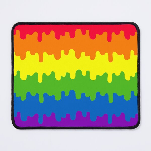 Item preview, LGBTQ Rainbow Pride Flag Melting Pattern designed and sold by sunburstdesigns.
