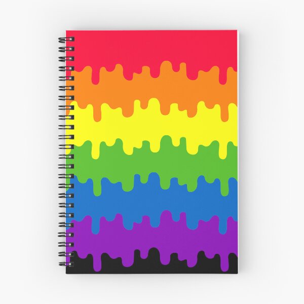Item preview, LGBTQ Rainbow Pride Flag Melting Pattern designed and sold by sunburstdesigns.