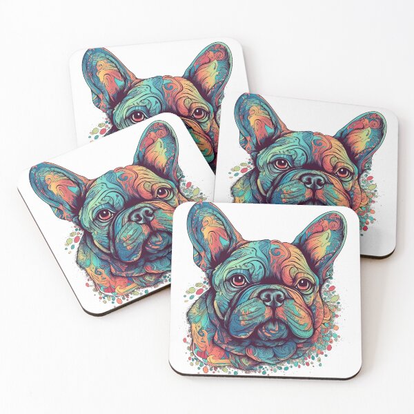 Item preview, Bulldog Buddy: Surreal French Bulldog Digital masterpiece - A Playful and Imaginative Canine Companion to Bring Owner Happiness. designed and sold by DooodleGod.
